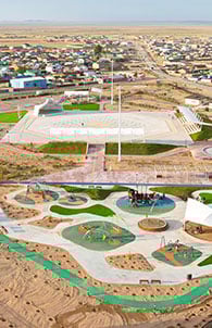 Галба цэцэрлэгт хүрээлэнгийн тохижилт 